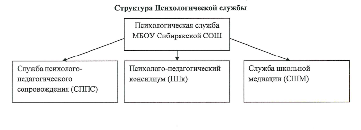 Модель психологической службы